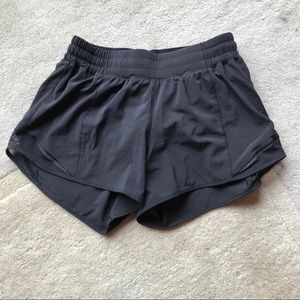 Lulu Lemon black running shorts